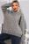 Свитер оверсайз Анита (серый) Б14759-1М Свитер оверсайз Анита (серый) Б14759-1М