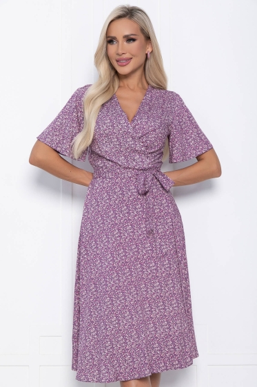 Платье Мода люкс (сиреневое) П10885