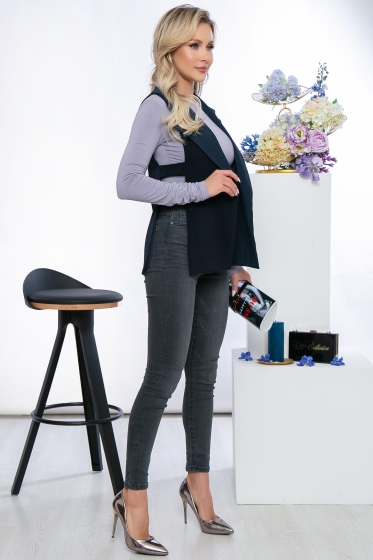 Жилет "Эффектное появление" (блю) Б5465