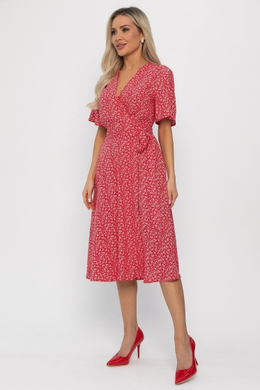 Платье Мода люкс (красное) П13797-35М