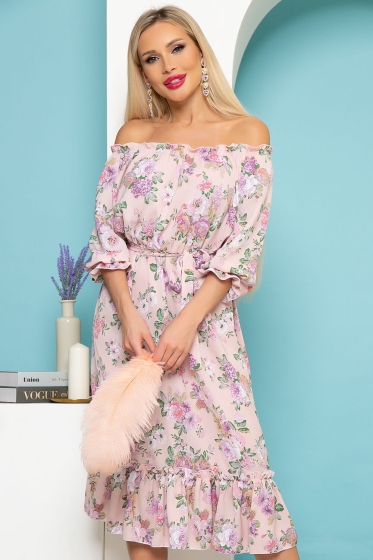 Платье "Дикий ангел" (розовое) П3955