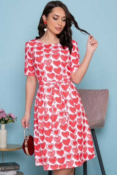 Платье "Путь к сердцу" (рэд) П3345