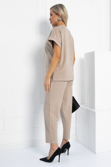 Костюм Неотразимый лук (бежевый) К12790-21М