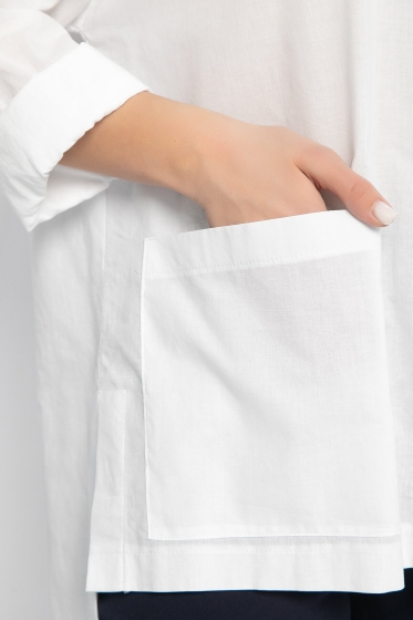 Рубашка Безупречный вкус (белая) Б13089-29М