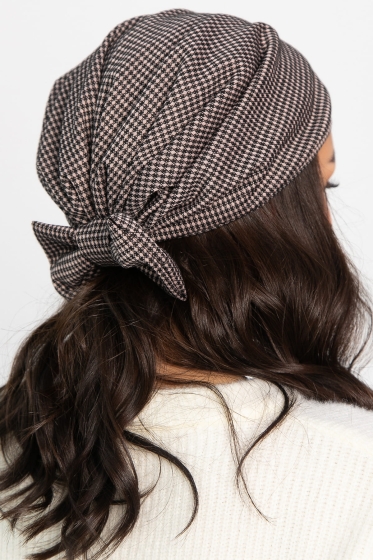 Чалма с бантом (коричневое зерно) ЧБ1-23М