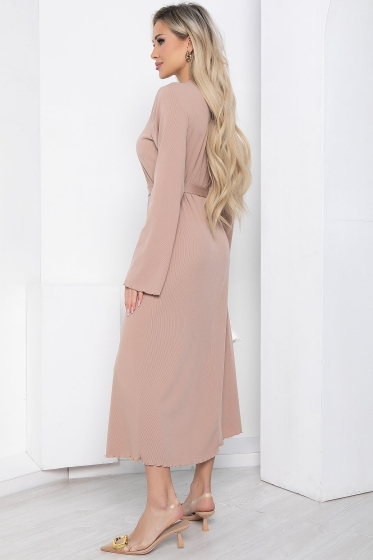 Платье макси (беж) П8577