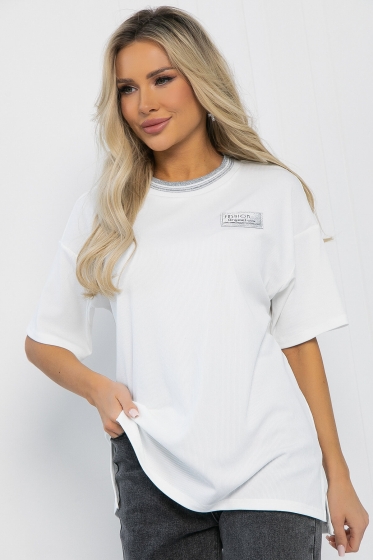 Футболка Ника (белая) Б12940-7М Футболка Ника (белая) Б12940-7М