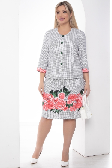 Костюм "Весна" (клетка) К8904