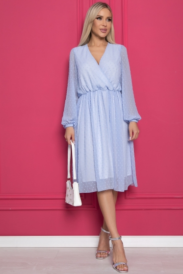 Платье "Млечный путь" (голубое) П10327