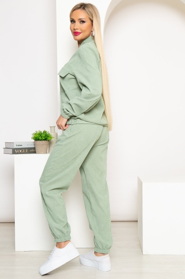 Костюм "Августа" (весенняя зелень) К4015